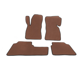 Килимки EVA (Коричневий) для Hyundai Santa Fe 1 2000-2006 рр
