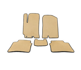 Килимки EVA (Бежевий) для Hyundai Accent 2017-2023 рр