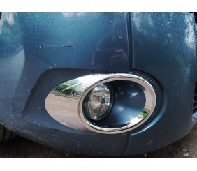 Окантовка протитуманок 2008-2014 (2 шт, пласт) для Peugeot Partner Tepee рр