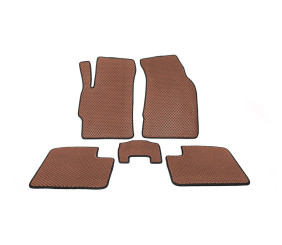 Килимки EVA (2004-2009, Коричневий) для Kia Spectra рр