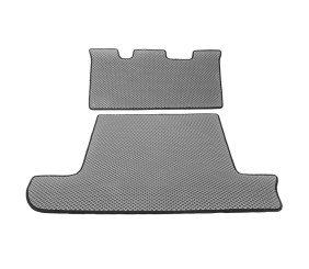Килимок багажника 2 шт Сірий(EVA, 7 місць) для Lexus LX470 1998-2007 рр