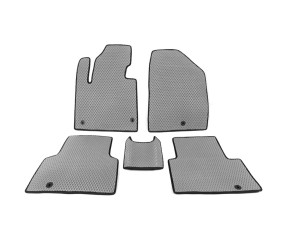 Килимки 5 місць (EVA, Сірий) для Hyundai Santa Fe 3 2012-2018 рр