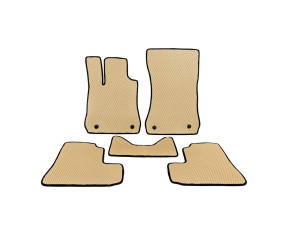 Килимки EVA (Short, Бежевий) для Mercedes S-сlass W221 2005-2013 рр