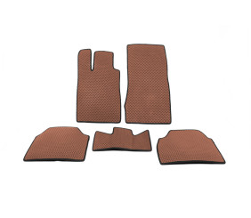 Килимки EVA (Short, Коричневий) для Mercedes S-сlass W220 1998-2005 рр