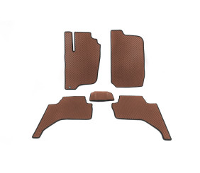 Килимки EVA (Коричневий) для Mitsubishi L200 2006-2015 рр