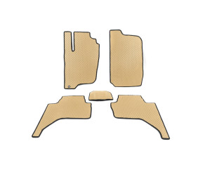 Килимки EVA (Бежевий) для Mitsubishi L200 2006-2015 рр