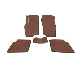 Килимки EVA (Коричневий) для Mitsubishi Lancer 9 2004-2008 рр