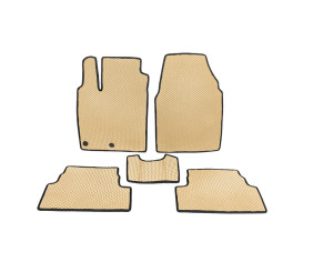 Килимки (EVA, Бежевий) для Nissan Qashqai 2010-2014 рр