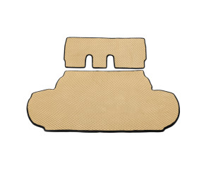 Килимок багажника (EVA, Бежевий) 7-місний Без сабвуфера для Peugeot 4007 2007-2013 рр