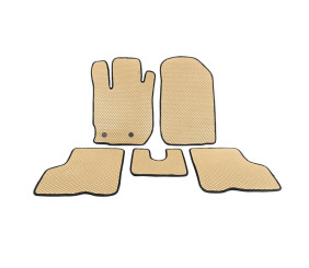 Килимки EVA для російського Kaptur (Бежевий) для Renault Captur 2013-2019 рр