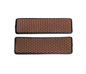 Килимки на пороги (2 шт, EVA, Коричневий) для Renault Master 2011-2023 рр