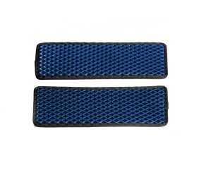 Килимки на пороги (2 шт, EVA, Синій) для Nissan NV400 2010-2024 рр