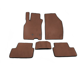 Килимки EVA SW (Коричневий) для Renault Megane III 2009-2016 рр