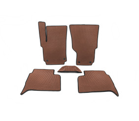 Килимки EVA (Коричневий) для Volkswagen Amarok 2010-2022 рр