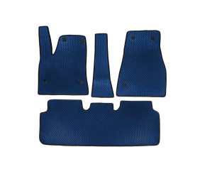 Килимки EVA (2012-2021, Синій) для Tesla Model S 2012- рр