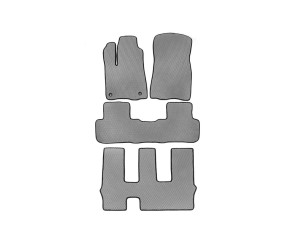 Килимки EVA (3 ряди, Сірий) для Toyota Highlander 2013-2019 рр