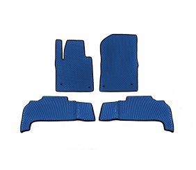 Поліуретанові килимки (2008-2012, EVA, Синій) для Lexus LX570/450d рр