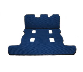 Килимок багажника 2 шт (EVA, 7 місць, Синій) для Lexus LX570/450d 2008-2022 рр