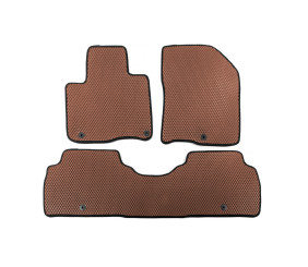 Килимки 2019-2026 5 містний (EVA, Коричневий) для Kia Sorento IV MQ4 2020- рр