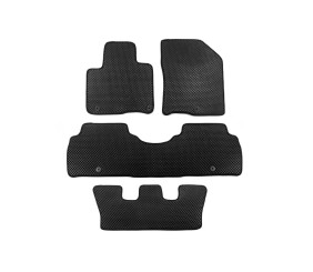 Килимки 2019-2026 7 містний (EVA,Hibrid, чорні) для Kia Sorento IV MQ4 2020- рр
