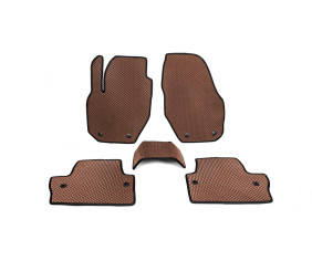 Килимки EVA (Коричневий) для Volvo S60 2010-2018 рр