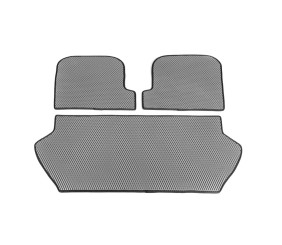 Килимок багажника з 3 частин (EVA, Сірий) для Volvo XC90 2002-2014 рр