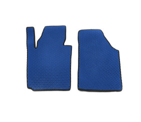 Килимки EVA (Синій) 2 шт, передні для Volkswagen Caddy 2015-2020 рр