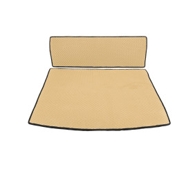 Килимок багажника V2 MAXI (EVA, Бежевий) для Volkswagen Caddy 2015-2020 рр