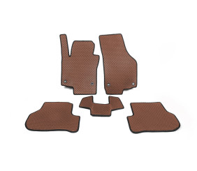 Килимки EVA (Коричневий) для Volkswagen Jetta 2006-2011 рр