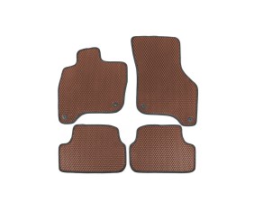 Килимки EVA для E-Golf (Коричневий) для Volkswagen Golf 7/E-Golf 2012-2020 рр