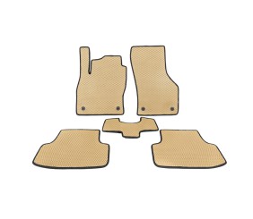 Килимки EVA для Golf 7 (Бежевий) для Volkswagen Golf 7/E-Golf 2012-2020 рр