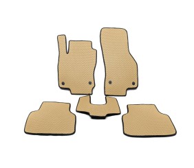 Килимки EVA (EU, Бежевий) для Volkswagen Passat B8 2015-2023 рр