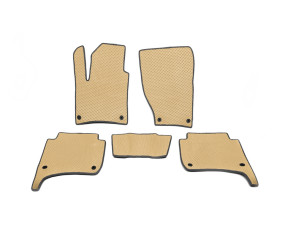 Килимки EVA (Бежевий) для Volkswagen Touareg 2010-2018 рр