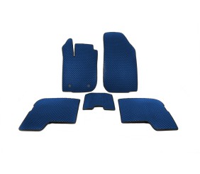 Килимки EVA (Синій) для Renault Logan I 2008-2013 рр