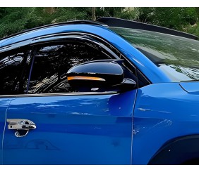 Накладки на дзеркала BMW-Style (2015-2018, 2 шт) для Hyundai Tucson TL рр