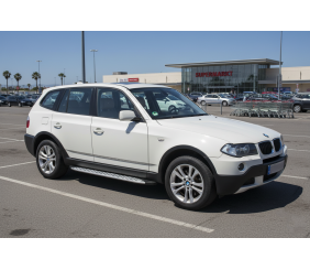 Бокові пороги Shining V1 (2 шт., Алюміній) для BMW X3 E83 2003-2010 рр
