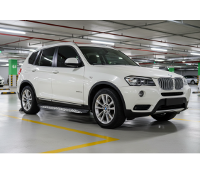 Бокові пороги Shining V1 (2 шт., Алюміній) для BMW X3 F25 2011-2018 рр
