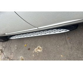 Бокові пороги Shining V1 (2 шт., Алюміній) для Range Rover IV L405 2013-2021 рр