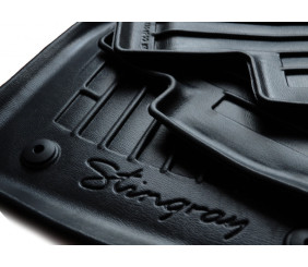 Килимки Stingray 3D (5 шт, поліуретан) для Ford Custom 2013-2022 рр