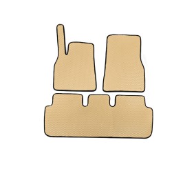 Килимки EVA (2021-2026, Бежевий) для Tesla Model S 2012- рр