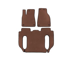 Килимки EVA (Коричневий) для Tesla Model X 2015- рр