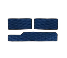 Поліуретанові килимки на пороги (3 шт, EVA, Синій) для Mercedes Sprinter W901/902/903/904/905 1995-2006 рр