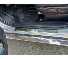 Накладки на пороги (4 шт, нерж) для Citroen C-Crosser 2007-2013 рр