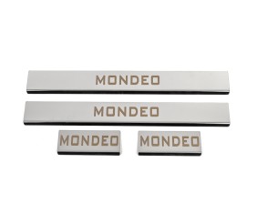 Накладка на пороги (4 шт, нерж) для Ford Mondeo 2014-2022 рр