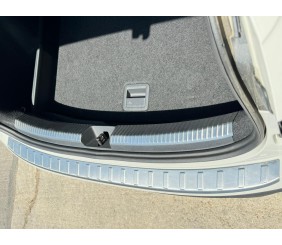 Накладка на задній бампер Carmos (нерж) (Матовий) для Volkswagen Taigo 2020- рр