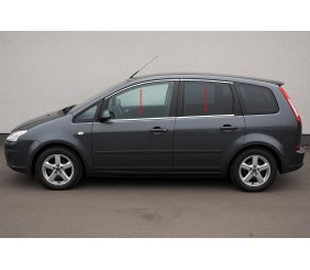 Молдинг скла (4 шт., нерж.) для Ford C-Max 2004-2010 рр