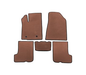 Килимки EVA (Коричневий) для Renault Sandero 2007-2013 рр