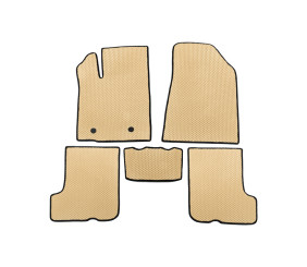Килимки EVA (Бежевий) для Dacia Sandero 2007-2013 рр