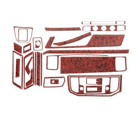 Накладки на панель (30 деталей) Дерево для Volkswagen Crafter 2016- рр