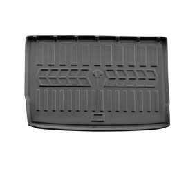 Килимок в багажник Stingray 3D (нижній) для Renault Zoe 2019- рр